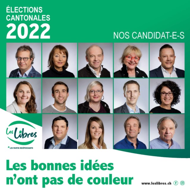 Les Libres Riviera présentent 14 candidats pour les élections au Grand Conseil
